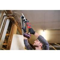 Cordless Compact One-Handed Reciprocating Saw (Tool Only), 18 V, Lithium-Ion Battery, 0-3000 SPM Helyx Safety & Industrial Supplies