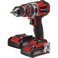 Professional Cordless Hammer Drill/Driver Kit, 1/2" Chuck, 18 V Helyx Safety & Industrial Supplies