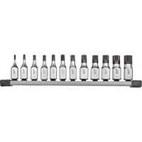 Bit Socket Set with FOUR FLAT sides, Triple Square, 3/8" Drive, 12 Pcs Helyx Safety & Industrial Supplies