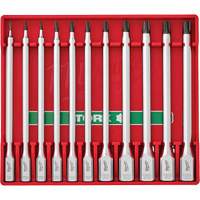 Long Bit Socket Set, Torx&reg;, 1/4"/3/8" Drive, 11 Pcs Helyx Safety & Industrial Supplies