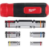 7-in-1 HOLLOWCORE Multi-Nut Driver, 9-9/100" L, Magnetic Helyx Safety & Industrial Supplies