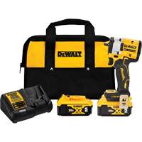 ATOMIC MAX* Cordless Impact Wrench With Hog Ring Anvil Kit, 20 V, 3/8" Socket Helyx Safety & Industrial Supplies