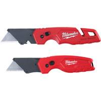 2-Piece FASTBACK Folding Utility Knife Set, Plastic Handle Helyx Safety & Industrial Supplies