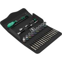 Jeu de cl&eacute; &agrave; cliquet SA 15 Zyklop Comfort avec levier dinversion, 28 Mcx, Prise de 1/4" Helyx Safety & Industrial Supplies