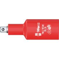 Adaptateur isol&eacute; VDE B/A, Prise 3/8", Douille 1/4", 2,59" lo, Sph&eacute;rique Helyx Safety & Industrial Supplies