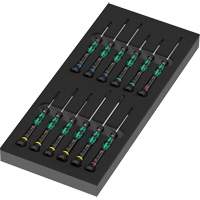 Foam Insert Kraftform Micro Screwdriver Set 2, 13 Pcs. Helyx Safety & Industrial Supplies