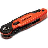 Couteau utilitaire pliant, 1" lame, lame en Acier, poign&eacute;e en Aluminium Helyx Safety & Industrial Supplies