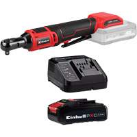 Cordless Ratchet with 2.5Ah PXC Battery & Charger Starter Kit, 18 V, 3/8" Drive Helyx Safety & Industrial Supplies