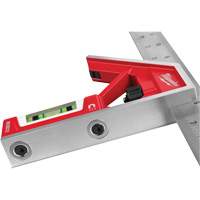 Magnetic Combination Square, 12" L, Stainless Steel, Plain Helyx Safety & Industrial Supplies
