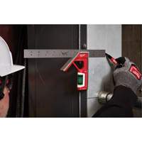 Magnetic Combination Square, 12" L, Stainless Steel, Plain Helyx Safety & Industrial Supplies