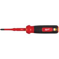 2-in-1 1000V Insulated Flip Shank Multi-Bit Screwdriver, 8-4/5" L, Cushion Grip Handle Helyx Safety & Industrial Supplies