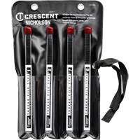 4-Piece Thread Restoring File Set, Square, 9" Helyx Safety & Industrial Supplies