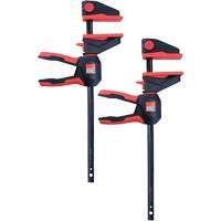 One-Hand Bar Trigger Clamps with 360° Rotating Handle Set, 12" (304.8 mm) Helyx Safety & Industrial Supplies