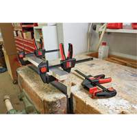 2-Piece One-Handed Table Clamps, 6" (152.4 mm) Helyx Safety & Industrial Supplies