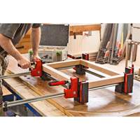 K Body REVOlution Parallel Clamps, 18" (457.2 mm) Capacity, 3-3/4" (95.25 mm) Throat Depth Helyx Safety & Industrial Supplies