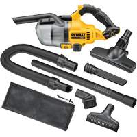 Aspirateur &agrave; main sans fil pour d&eacute;chets secs, 20 V, Capacit&eacute; 0,18 gal Helyx Safety & Industrial Supplies