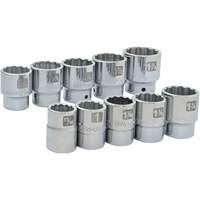 Jeu de douilles SAE &agrave; 12 pans, 10 Mcx, Prise de 3/4" Helyx Safety & Industrial Supplies