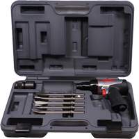 Marteau pneumatique robuste avec burins, 16,2 pi³/min, 1/4" NPT, 3330 coups/min, 3/4" x 2-1/2" (19,05 mm x 63,5 mm) Helyx Safety & Industrial Supplies