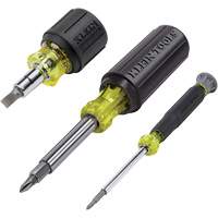 Ensemble de tourne-&eacute;crou & tournevis multi-foret 3 mcx, 12-63/100" lo, Prise Coussin&eacute;e Helyx Safety & Industrial Supplies