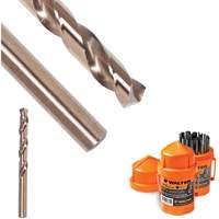 SST+ Jobbers Drill Bit, High Speed Steel, 27/64", 5-9/16" L, 3-11/16" Flute, 135° Point Angle Helyx Safety & Industrial Supplies