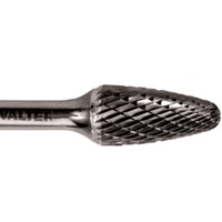 Double Cut Ballnose Tree Burr, SF-1, 1/4" Dia., 5/8" Depth of Cut Helyx Safety & Industrial Supplies