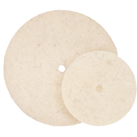 Quick-Step Felt Disc, 4-1/2" Dia. Helyx Safety & Industrial Supplies