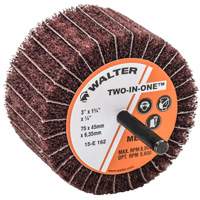 Meule &agrave; lamelles abrasives Two-In-One Helyx Safety & Industrial Supplies