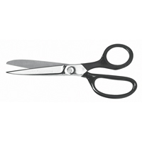Ciseaux droits de qualit&eacute; industrielle Inlaid, Longueur de coupe de 3-1/8", Poign&eacute;e Anneaux Helyx Safety & Industrial Supplies
