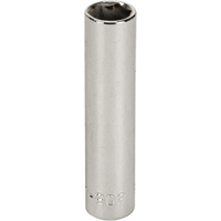 Douille, 8 mm, Prise 1/4", 6 pans, Profond Helyx Safety & Industrial Supplies