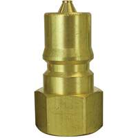Bouchon pour raccord hydraulique rapide, 3/4" dia., Laiton Helyx Safety & Industrial Supplies