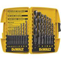 Jobber Drill Bit Set, 17 Pieces, High Speed Steel Helyx Safety & Industrial Supplies