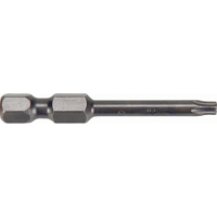 Embouts &agrave; mandrin-1/4" Torx, Torx, Embout T-5, Prise 1/4", Longueur 1-15/16" Helyx Safety & Industrial Supplies