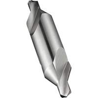 Combined Centre Drill and Countersink, #0, 1/32" Small Diameter, 1/8" Large Diameter, High Speed Cobalt Helyx Safety & Industrial Supplies
