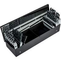 Jobber Length Combination Drill Bit Set, 115 Pieces, High Speed Steel Helyx Safety & Industrial Supplies