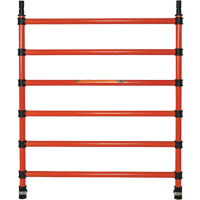 Composants pour &eacute;chafaudages la tour en fibre de verre, Montant d'extr&eacute;mit&eacute;, 47" la x 60" h Helyx Safety & Industrial Supplies