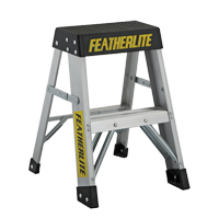 Industrial Extra Heavy-Duty Step Stool/Ladders, 2', Aluminum, 300 lbs. Capacity, Type 1A Helyx Safety & Industrial Supplies