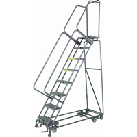 &eacute;chelles multidirectionelles, 6 marches, Largeur de la marche 24", Hauteur de la plateforme 60", Acier Helyx Safety & Industrial Supplies