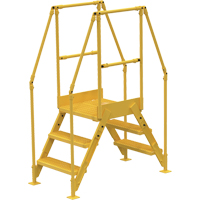 &eacute;chelles de liaison, 54-1/2" Port&eacute;e hors tout, 30" ha x 24" p, 24" Largeur de la marche Helyx Safety & Industrial Supplies