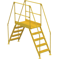 &eacute;chelles de liaison, 103-1/2" Port&eacute;e hors tout, 50" ha x 48" p, 24" Largeur de la marche Helyx Safety & Industrial Supplies