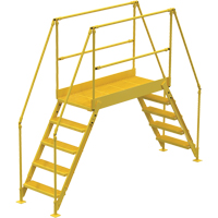&eacute;chelles de liaison, 115-1/2" Port&eacute;e hors tout, 50" ha x 60" p, 24" Largeur de la marche Helyx Safety & Industrial Supplies