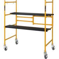 Jobsite Series 4' Basic Mini Scaffold Kit, Steel Frame, 41" D x 45-3/4" H Helyx Safety & Industrial Supplies
