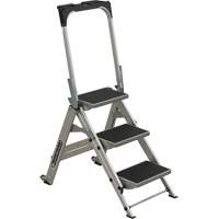 Tilt & Roll Step Stool Ladder, 3 Steps, 34" x 22" x 50.75" High Helyx Safety & Industrial Supplies