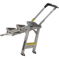 Tilt & Roll Step Stool Ladder, 3 Steps, 34" x 22" x 50.75" High Helyx Safety & Industrial Supplies