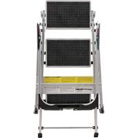 Tilt & Roll Step Stool Ladder, 3 Steps, 34" x 22" x 50.75" High Helyx Safety & Industrial Supplies