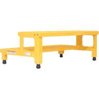 Adjustable Step-Mate Stand, 2 Step(s), 36-3/16" W x 22-7/8" L x 15-1/4" H, 500 lbs. Capacity Helyx Safety & Industrial Supplies