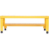 Adjustable Step-Mate Stand, 2 Step(s), 36-3/16" W x 22-7/8" L x 15-1/4" H, 500 lbs. Capacity Helyx Safety & Industrial Supplies