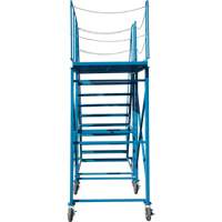 &eacute;chelle &agrave; neige, Acier, 10 Marches, 99" ha, 85-1/2" p, 48" Marche, Stri&eacute; Helyx Safety & Industrial Supplies