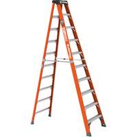 Step Ladder, 10', Fibreglass, 375 lbs. Capacity, Type 1AA Helyx Safety & Industrial Supplies