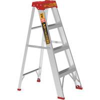 Step Ladder, 4', Aluminum, 200 lbs. Capacity, Type 3 Helyx Safety & Industrial Supplies