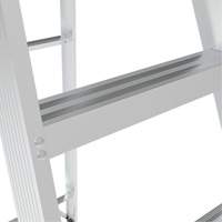 Escabeau, 10', Aluminium, Capacit&eacute; 225 lb, Type 2 Helyx Safety & Industrial Supplies